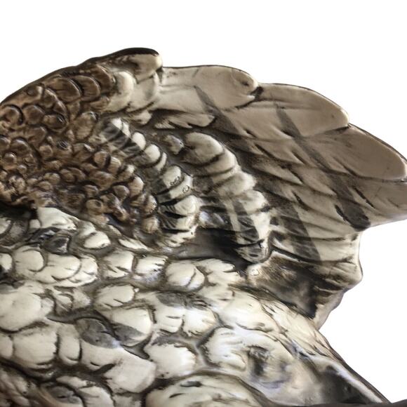 Owl Ceramic Brown Made In Japan vintage Owl Collectors 8” hand painted UCCTI - Picture 10 of 14